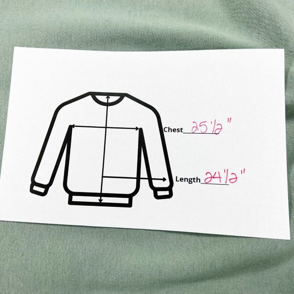 Missguided Colorblock Crewneck Sweatshirt Sweater Green Cream Size US 6 - Picture 9 of 9